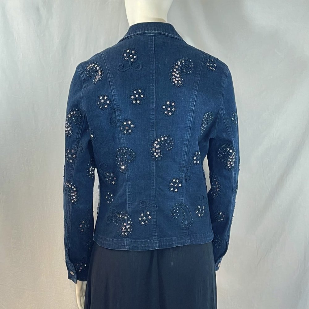 Embellished Denim Jacket | Flashback - Picture 4 of 8